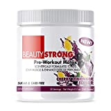 BeautyFit BeautyStrong, Women\'s Pre-Workout for Clean Energy, Performance & Razor Sharp Focus...