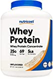 Nutricost Whey Protein Powder, Unflavored, 5 pounds - from Whey Protein Concentrate