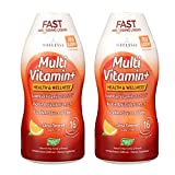 Wellesse Multivitamin Fast Absorbing, Complete B-Complex,Tangy New Citrus Flavor, 16-Fluid-Ounce...