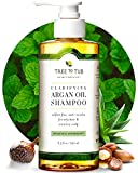 Tree to Tub Peppermint Shampoo for Oily Hair & Sensitive Scalp - Gentle Clarifying Shampoo for Build...