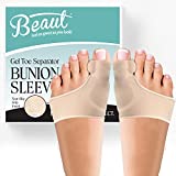 Bunion Corrector and Orthopedic Hallux Valgus Relief Splint Gel Bunion Pads Sleeves Brace – Toe...