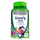 vitafusion Adult Gummy Vitamins for Men, Berry Flavored Daily Multivitamins for Men With Vitamins A,...