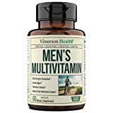 Multivitamin for Men with Vitamins A, C, D, E & B12, Zinc, Calcium, Magnesium & More. Mens...