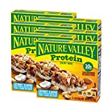 Nature Valley Chewy Granola Bar, Protein, Coconut Almond, 1.42 oz, 5 ct (Pack of 6)